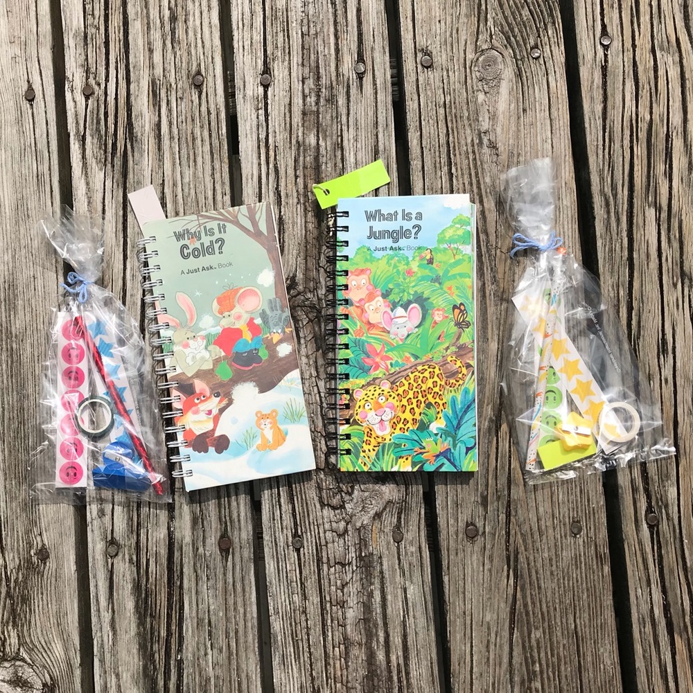2 Just Ask Cold Jungle Repurposed Books Journals